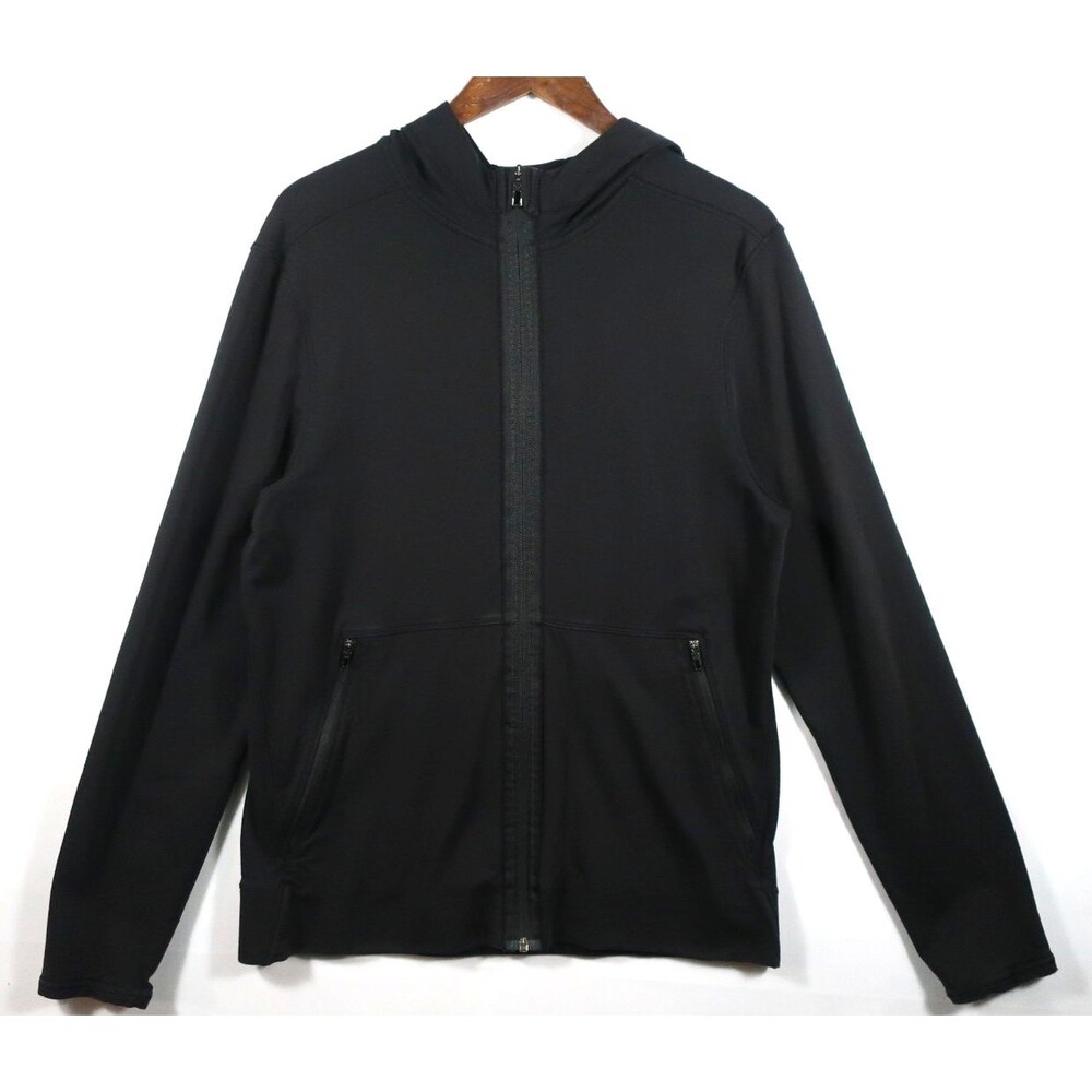 Lululemon Men's Surge ? Full Zip Hoodie Sweatshirt Black M4605S Size Medium